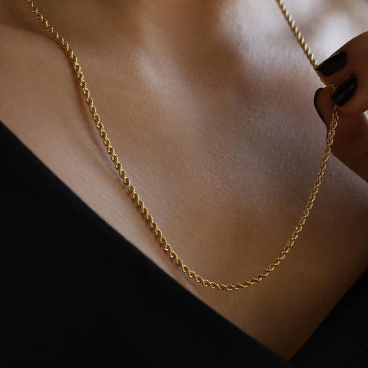 Gold Twisted Chain